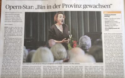 Benefizkonzert 07.April 2019 mit Opern-Star Katrin Kapplusch und in Zusammenarbeit mit der Musikschule Hilden